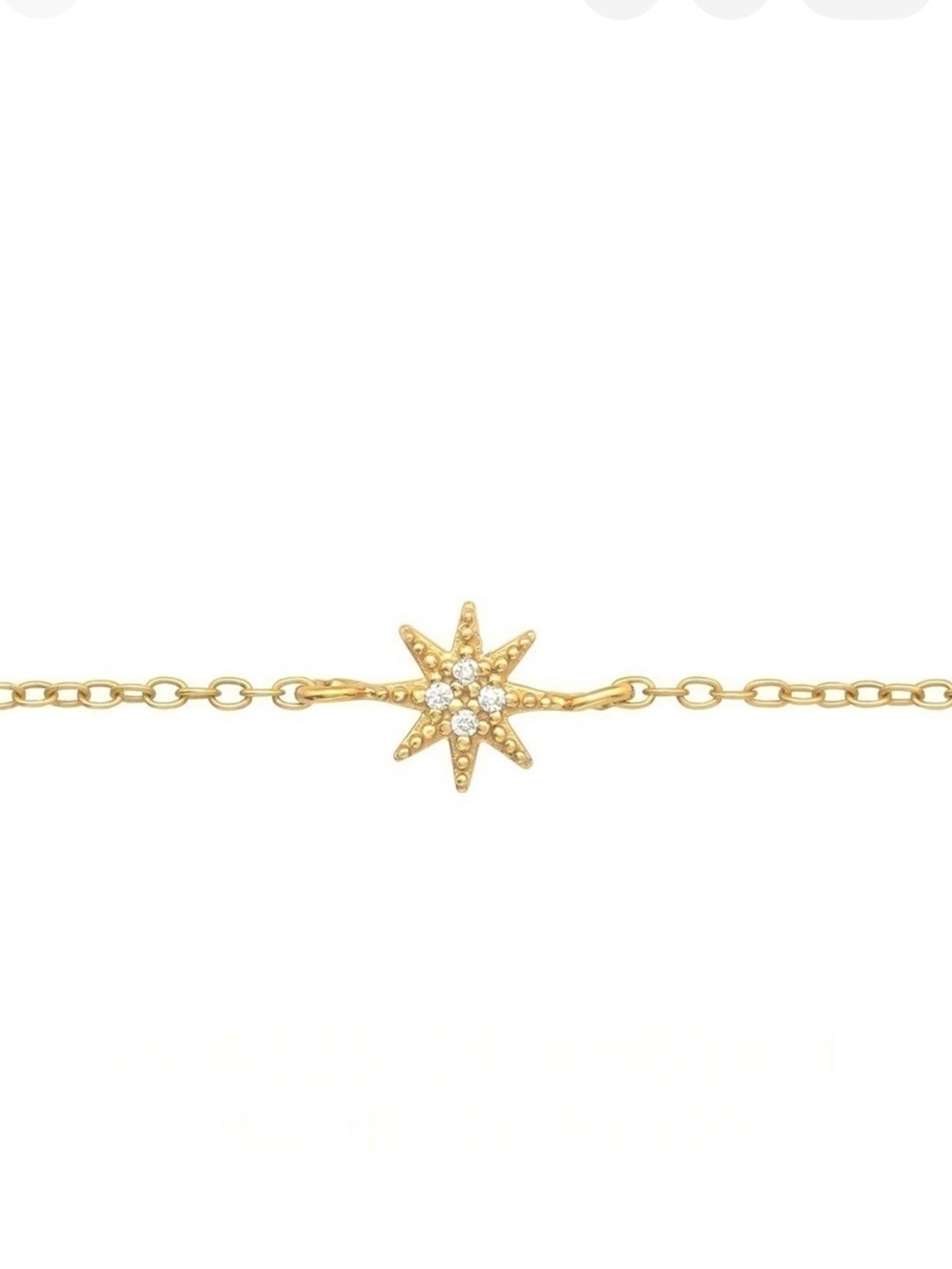 24k Gold Vermeil Celestial Dainty Bracelet